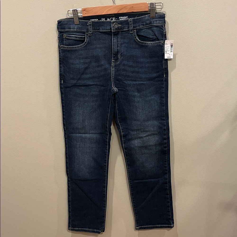 Children’s Place Boy’s Straight Blue Jeans